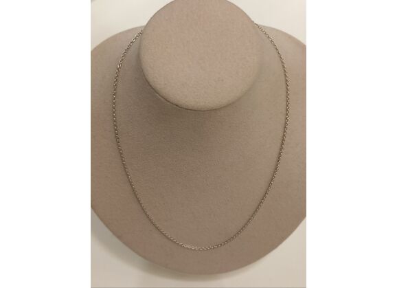 Image Collier Or blanc