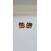 Image Boucles d'oreilles Or jaune Or blanc