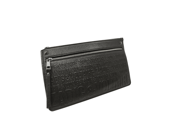 Image Sac à main ZADIG & VOLTAIRE Pochette Cuir Noir