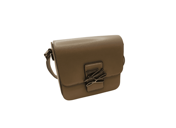 Image Sac à main KARL LAGERFELD Porté croisé Cuir Beige