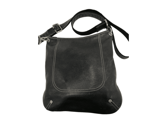Image Sac à main LONGCHAMP Porté croisé Cuir Noir