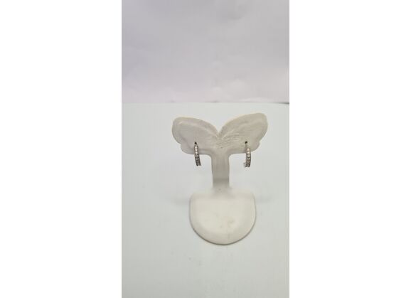 Image Boucles d'oreilles Argent Oxyde de zirconium