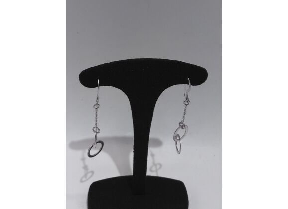 Image Boucles d'oreilles Argent Sans