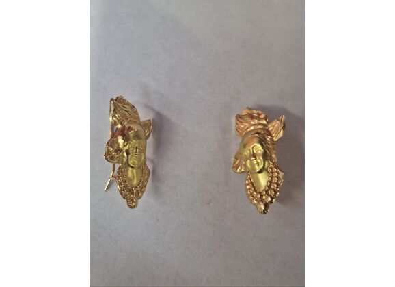 Image Boucles d'oreilles Or jaune