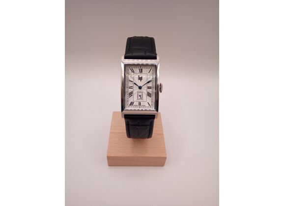 Image Montre Homme LIP Churchill t24 Cuir Noir 41 mm
