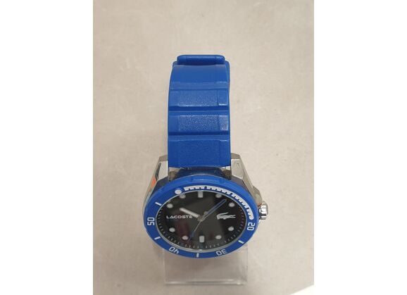 Image Montre Unisexe LACOSTE lc 180, 1, 29, 868 Caoutchouc Bleu 40 mm