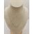 Image Collier Or blanc