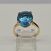 Image Bague Or jaune Topaze Sans