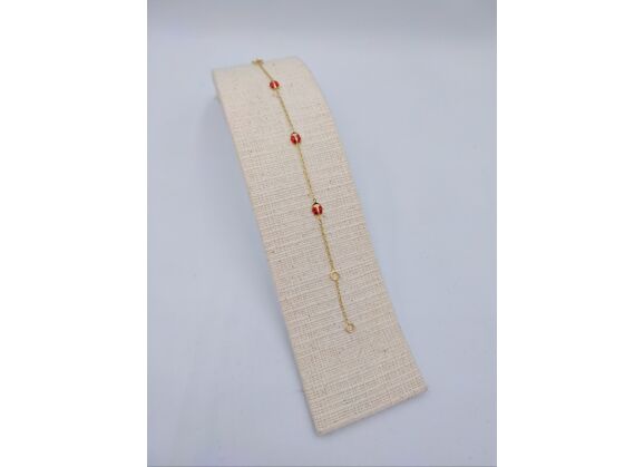 Image Bracelet Or jaune Oxyde de zirconium Oxyde de zirconium