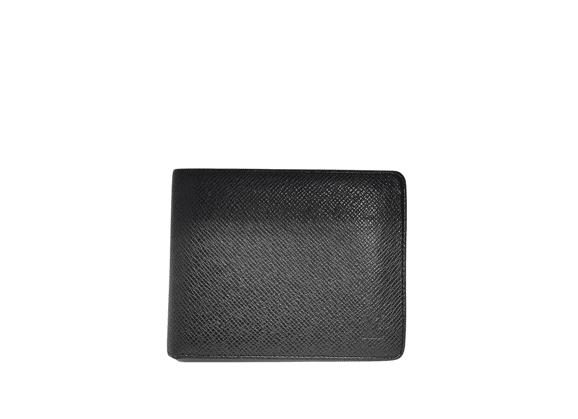 Image Portefeuille LOUIS VUITTON Slender Cuir Noir