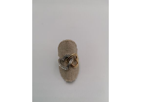 Image Bague Or jaune Or blanc