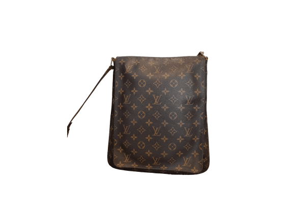 Image Sac à main LOUIS VUITTON Salsa Porté croisé Cuir Marron