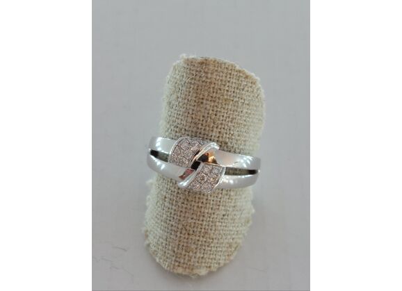 Image Bague Or blanc