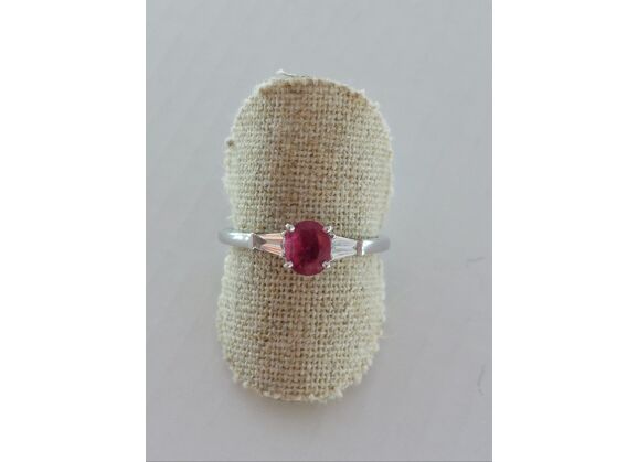 Image Bague Or blanc