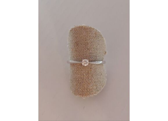 Image Bague Or blanc
