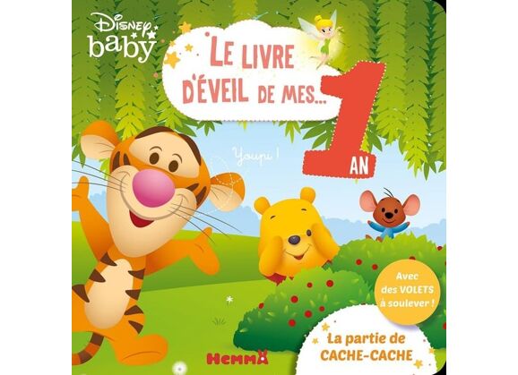 Image Disney Baby : le livre d'éveil de mes 1 an : la partie de cache-cache