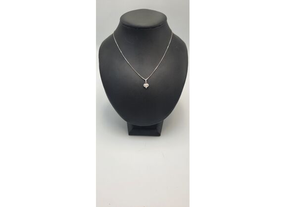 Image Collier Or blanc