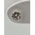 Image Boucles d'oreilles Or blanc Pierre blanche Pierre blanche