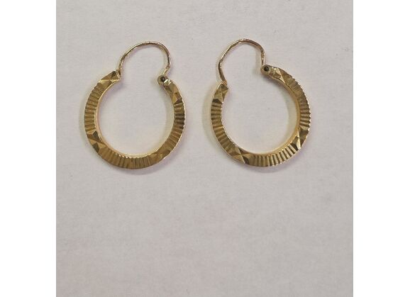 Image Boucles d'oreilles Or jaune