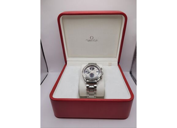 Image Montre Homme Speedmaster panda année 2010 Acier Gris 40 mm