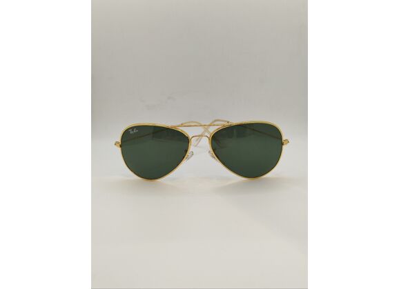 Image Lunettes de soleil RAY-BAN Aviator Driving Chromax Métal Doré 60 mm