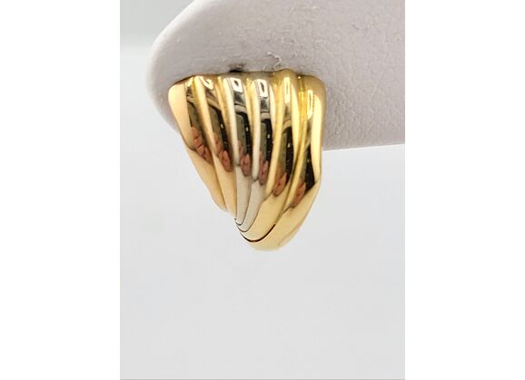 Image Boucles d'oreilles Or jaune Or blanc Or rose
