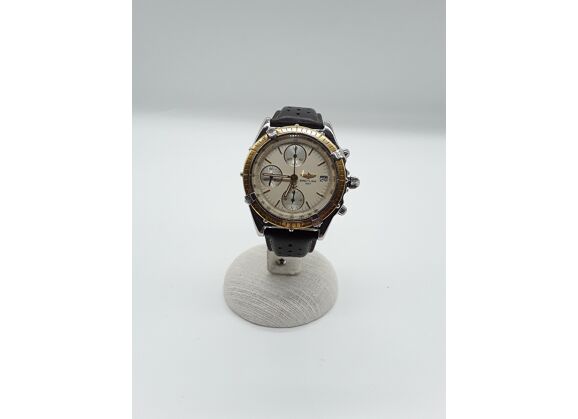 Image Montre Homme BREITLING Chronomat d13050 Cuir Noir 39 mm
