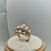 Image Bague Or jaune Perle Diamant
