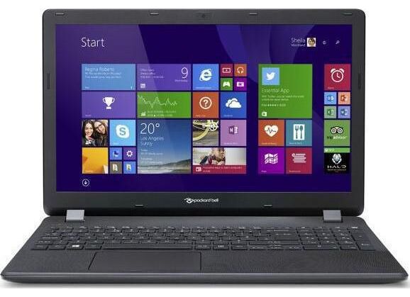 Image Ordinateurs portables PACKARD BELL Easynote ENLG81BA Intel Celeron 4 Go RAM 500 Go HDD 17