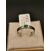 Image Bague Or blanc Emeraude