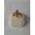 Image Bague Or jaune Emeraude Oxyde de zirconium