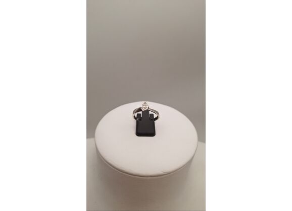 Image Bague Or blanc Diamant