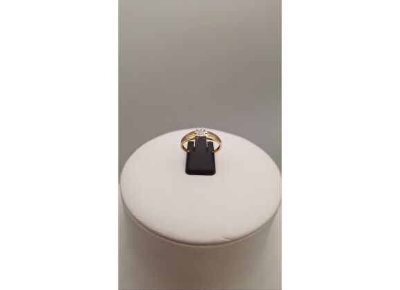 Image Bague Or jaune Diamant Sans