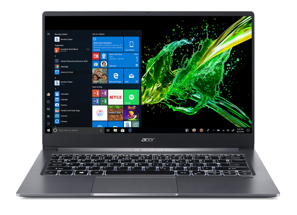 Image Ordinateurs portables ACER Swift SF314-57 i7 8 Go RAM 512 Go SSD 13.9