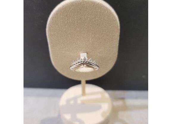 Image Bague Or blanc Diamants