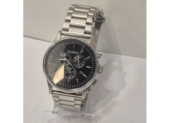 Image Montre Homme NIXON Montre nixon the sentry chrono Métal Gris 39 mm