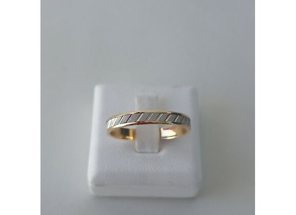 Image Bague Or jaune Or blanc