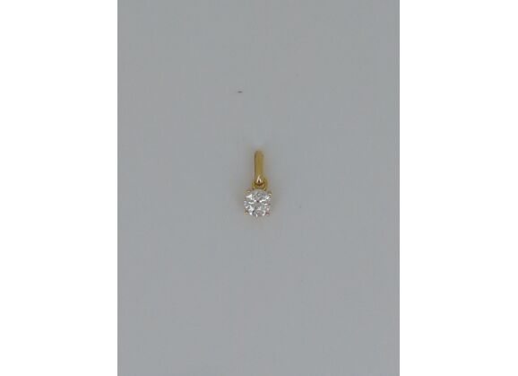 Image Pendentif Or jaune Diamant Sans