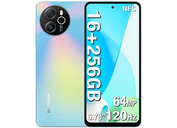 Image BLACKVIEW Shark 8 Bleu 256 Go