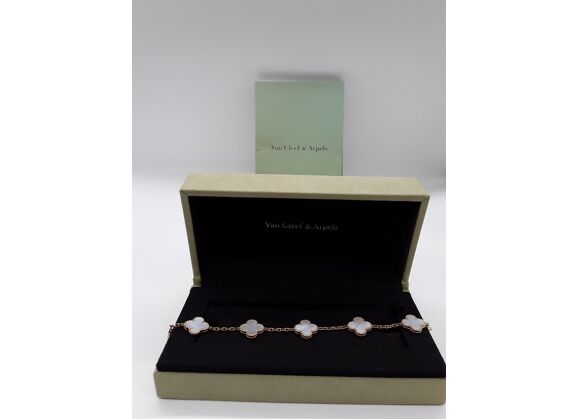 Image Bracelet Or jaune Nacre