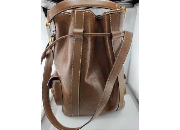 Image Sac à main LANCEL Elsa Porté épaule Cuir Marron