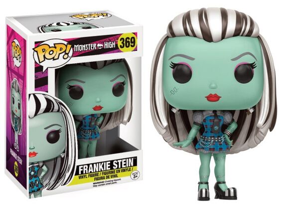 Image Jeux Vidéo MONSTER HIGH - Bobble Head POP N° 369 - Frankie Stein