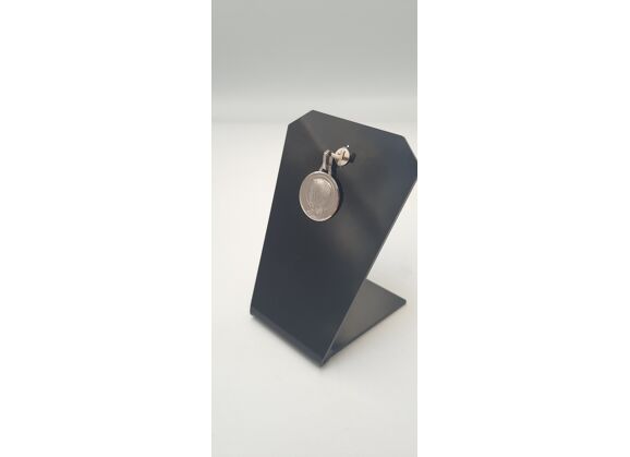 Image Pendentif Médaille Or blanc