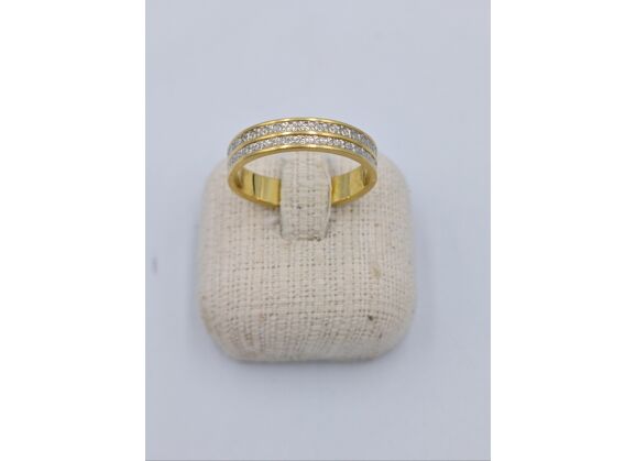 Image Bague Or jaune Or blanc