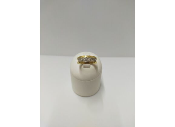 Image Bague Or jaune Diamant