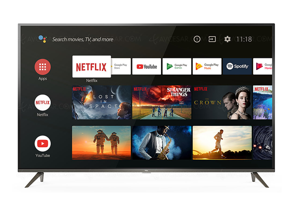 Image TV TCL LCD/LED 43ep640 43