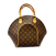 Image Sac à main LOUIS VUITTON Porté main Toile Marron