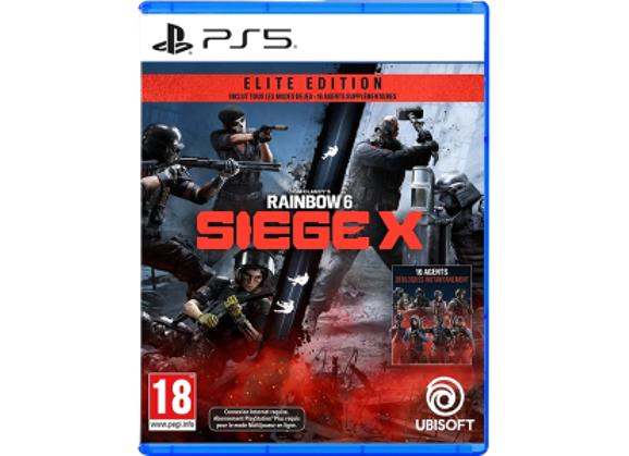Image Jeux Vidéo Tom Clancy's Rainbow Six Siege X Elite Edition PlayStation 5 (PS5)