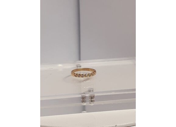 Image Bague Or jaune Diamant