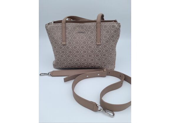 Image Sac à main CALVIN KLEIN Porté main Tissu Beige